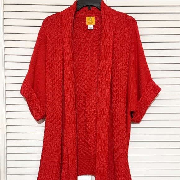 Ruby Rd Sweater - Red -  Size 2X - Picture 1 of 5
